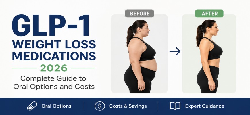 GLP-1 Weight Loss Medications 2026: Complete Guide to Oral Options and Costs